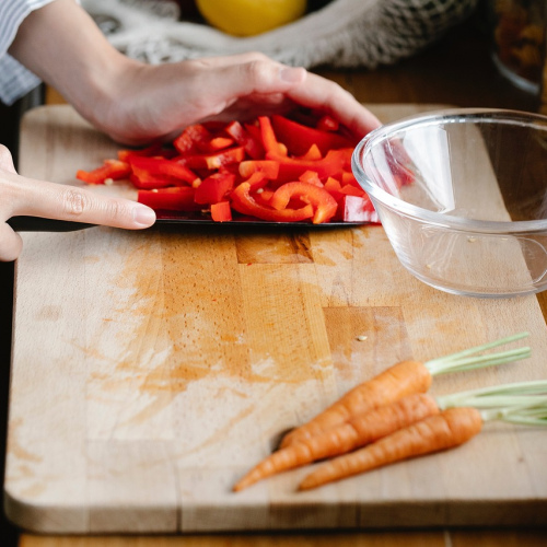 Handcrafted Redwood Cutting Board